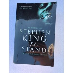 Stephen King The Stand Complete And Uncut Edition Horror Paperback Book